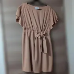 【新品タグ付き】anatelier(アナトリエ)ひざ丈ワンピース