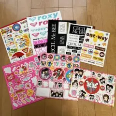 スヌーピー・カナヘイ・ロゴシールセット