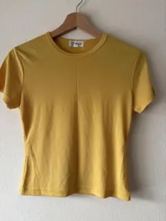 【美品】MICHEL KLEIN イエロー 半袖Tシャツ 38のサムネイル