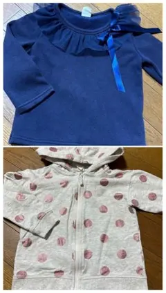 トップス　水玉