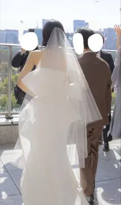 【美品】THE TREAT DRESSING ベール ショート