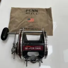 Penn Senator 114 両軸リール 収納袋付き Penn Senator 114 両軸リール 収納袋付き Penn Senator 114 両軸