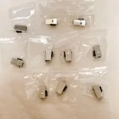⭐Cat7 カプラー RJ45 Cat7 シールド付き カプラー10個 シルバー