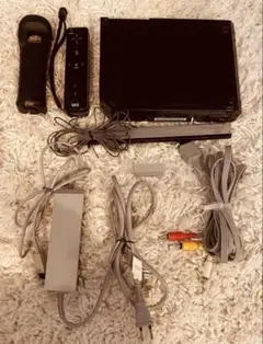 Wii 本体 ブラック リモコン センサー付き