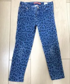 ZARA girlsヒョウ柄 長ズボン デニムパンツ 110サイズ ザラ キッズ