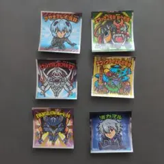 ビックリマンシール エヴァンゲリオン 6枚セット