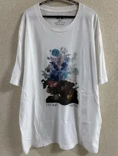 ユニクロ　ルーヴル美術館　ピーター・サヴィル UT グラフィック Tシャツ　花