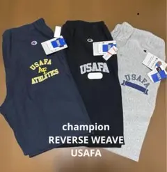 champion REVERSE WEAVE USAFA グレー ショートパンツ