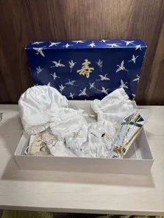 お宮参り（男の子）帽子・スタイ　4点セット