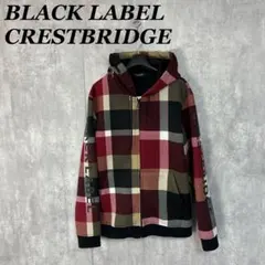 BLACK LABEL CRESTBRIDGE チェックパーカー L