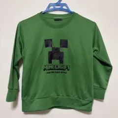 k-555: MINECRAFT クリーパー 長袖 グリーン