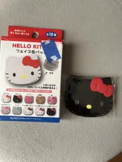 ハローキティーフェイス缶バッチ