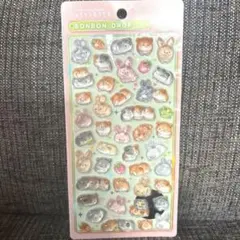 モルモット うさぎ ボンボンドロップシール