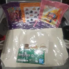 一番くじ ONE PIECE D賞トートバッグとF賞タオルセット