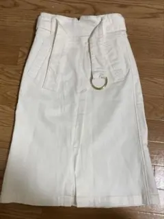 アプワイザー　デニム　スカート