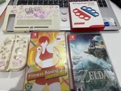 Nintendo Switch ゲーム　ゼルダ　fitnessboxing 中古