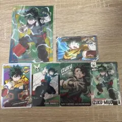 緑谷出久 ヒーローズチップス　　ほか　緑谷出久セット