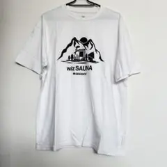 DESCENTE wiz SAUNA コラボ Tシャツ ホワイトのサムネイル