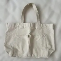 【無印良品】帆布トートバッグ　横型