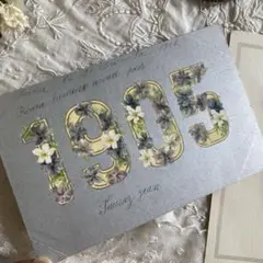 1904年消印美しいフランスアンティークカード(✳︎´∨︎`✳︎)撮影小物にもおすすめ