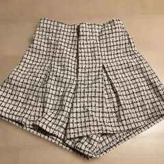 チェック柄 ハーフパンツ Mサイズ