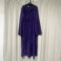 ベロア　ワンピース　古着