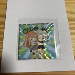 学園アイドルマスターマン　清夏＆リーリヤ　シール　ビックリマンチョコ