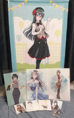 【早い者勝ち】 青ブタ展　ご当地アクリルキーホルダー　全種類コンプリート GOODS グッズ｜青春ブタ野郎はスクールメモリーの夢を見ない -青ブタ展-