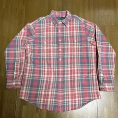 Polo by Ralph Lauren ネルシャツ　チェック柄　XL