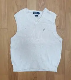 Polo by Ralph Lauren Vネック ベスト L