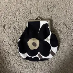 マリメッコ　marimekko がま口　ポーチ