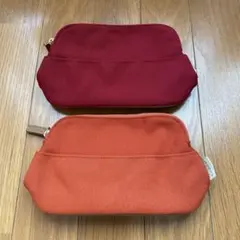 SUQQU ポーチ 2点セット レッド オレンジのサムネイル