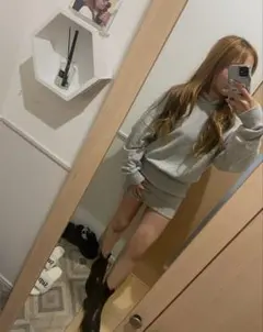 ANAP スエットワンピース