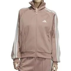 adidas アディダス　ダブルジップ　ジャージ　レディース L 秋冬　ピンク
