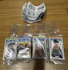 ドラゴンボール コミックチャームコレクション ガチャ　五巻、七巻、十巻、十三巻