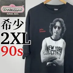 90s 激レア 2XL ジョンレノン TEE NEW YORK CITY希少美品