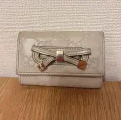 GUCCI グッチ GG シマ レザー キーケース