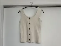 INGNI アイボリー リブタンクトップのサムネイル