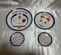 【新品／未開封】ドラえもん　お皿【4点セット】