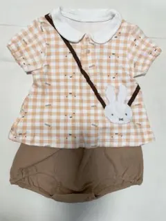 バースデイ　ミッフィー　セットアップ　シャツ　ブルマ　80