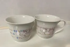 限定値下【ほぼ未使用/激レア】チャーミーキティ マグカップ 2個セット平成レトロ
