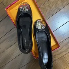 TORY BURCH ブラック フラットシューズ