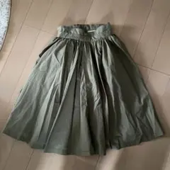 ダズリン　Sサイズ　フレアスカート　カーキのサムネイル