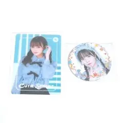 梅田みゆ クリアカード 缶バッジ