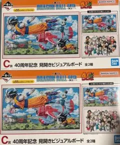 一番くじ DRAGONBALL 40th C賞 2種コンプセット