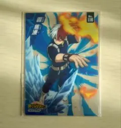 僕のヒーローアカデミア 百均 クリアカード 轟焦凍