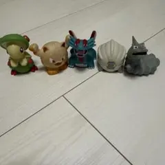 ポケモンキッズ　5体セット指人形