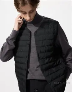 UNIQLO パフテックコンパクトベスト ブラック L