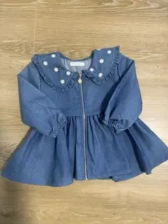 mamaraku バースデイ　アウター　デニム