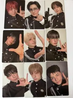 &TEAM We on Fire ソロジャケ　トレカ コンプリート9枚セット　③